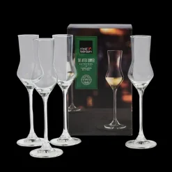 After Dinner Copo Para Grappa Conjunto De 4 Transparente>CASA Best Sale