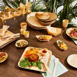 Apero Eco Pratinhos Conjunto De 20 Natural><noscript><img width=