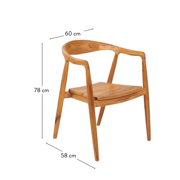 August Cadeira Largura 46Cm>CASA Best Sale