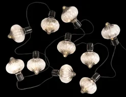 Azis Grinalda Iluminada 10 Led Exterior Forma De Gota>CASA Flash Sale