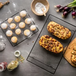 Bakery Grelhas Pastelaria Conjunto De 2 Preto><noscript><img width=