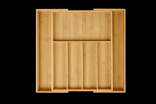 Bamboo Organizador Gaveta Extens Vel Natural>CASA Flash Sale