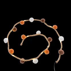 Basil Grinalda Iluminada Diversas Cores, Branco, Castanho, Terracota>CASA Best Sale