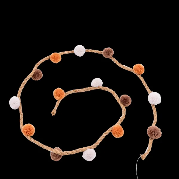 Basil Grinalda Iluminada Diversas Cores, Branco, Castanho, Terracota>CASA Best Sale