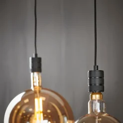 Calex Candeeiro De Teto Preto><noscript><img width=