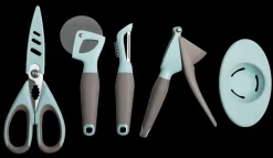 Kitchen Tesoura Cinzento, Azul><noscript><img width=