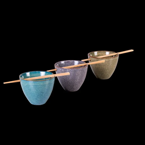 Cassis Tigela Com Paus Chineses>CASA Outlet