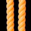 Curl Velas Conjunto De 2 Ocre>CASA Best Sale