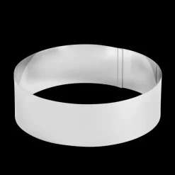 Damier Argolas Para Tarte Conjunto De 4 Prateado><noscript><img width=