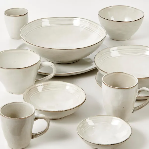 Earth Marl Caneca Creme>CASA New