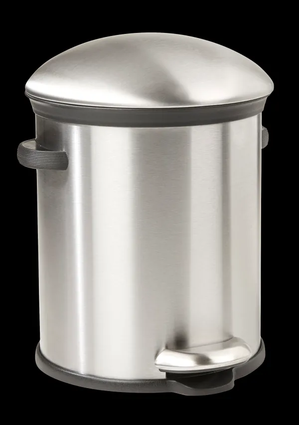 Elegance Balde De Lixo Com Pedal 5L Prateado>CASA Sale