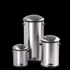 Elegance Balde De Lixo Com Pedal 5L Prateado><noscript><img width=