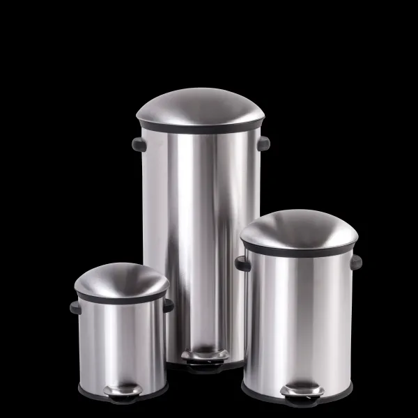 Elegance Balde De Lixo Com Pedal 5L Prateado>CASA Sale