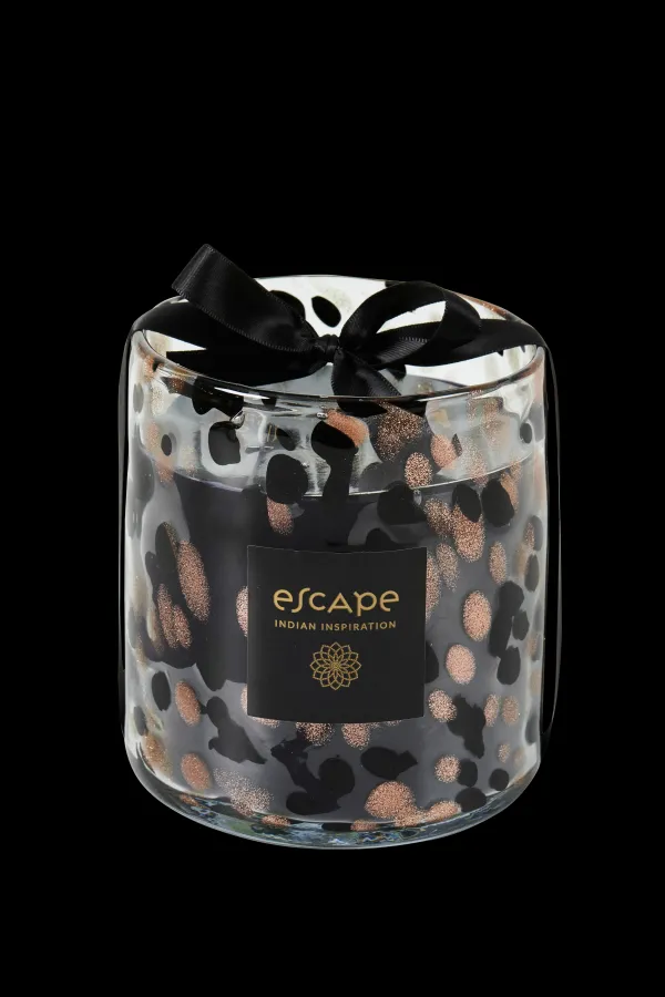 Escape Indian Inspiration Vela Perfumada Preto, Acobreado,>CASA Fashion