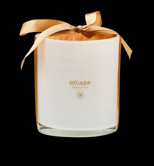 Escape World Goa Vela Perfumada Em Copo Branco, Rosa Antiga>CASA New