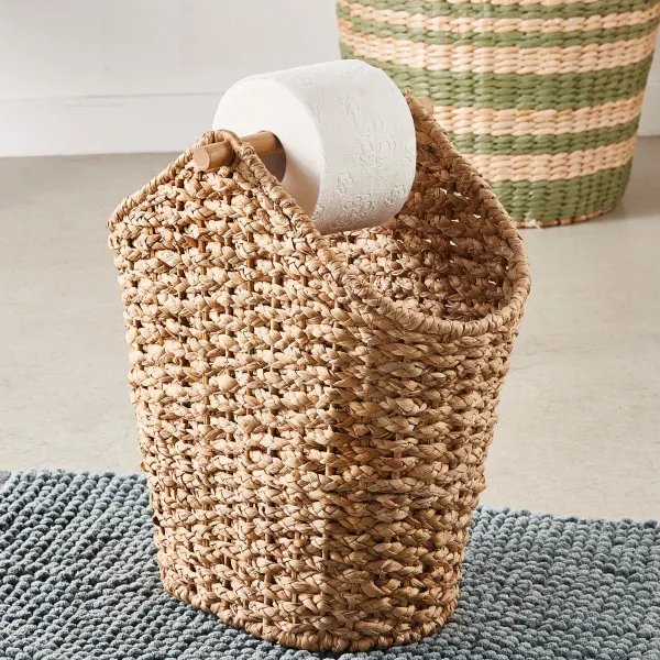 Flores Porta- Rolo De Papel Porta-Revistas Natural>CASA Online