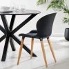 Frida Cadeiras Sala Jantar Preto/Natural>CASA Hot