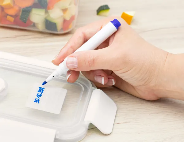 Homey Clip Marcador Para Caixa Alimentos Azul>CASA Best