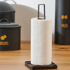 Industria Porta-Papel Cozinha Preto><noscript><img width=