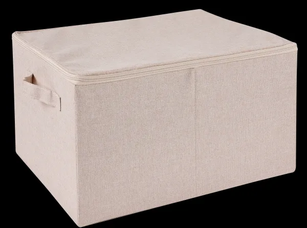 Linolux Caixa De Arrumação Fecho De Correr Bege>CASA Sale