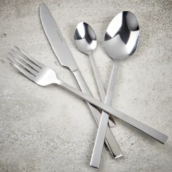 Lugano Talheres De 16 Pe As Prateado><noscript><img width=