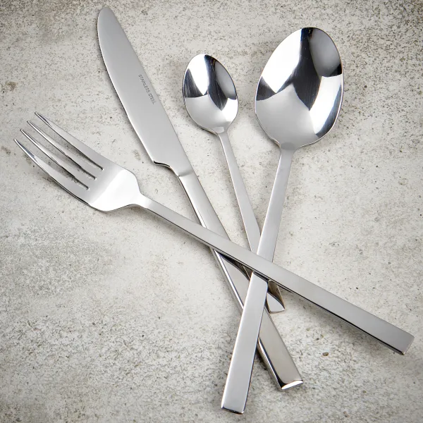 Lugano Talheres De 16 Pe As Prateado>CASA Store