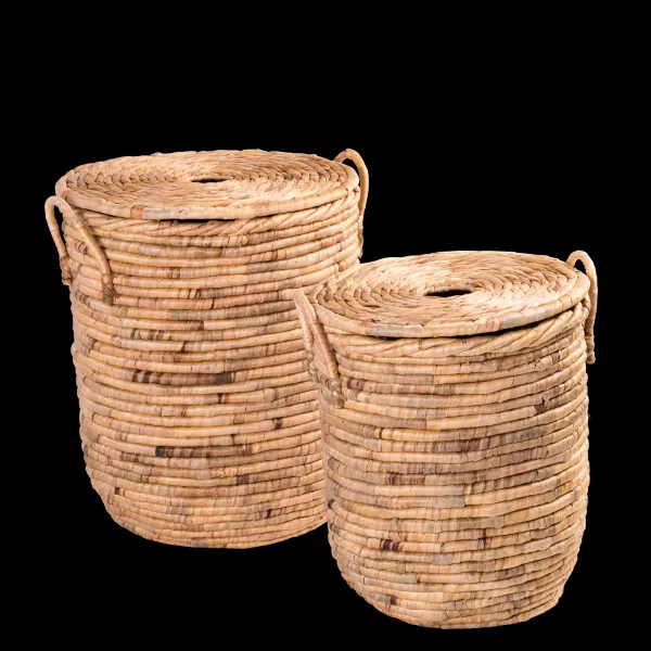 Miley Cesto Roupa Suja Com Tampa Com Pegas Natural>CASA Cheap