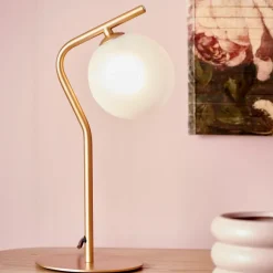 Muno Candeeiro De Mesa Dourado><noscript><img width=