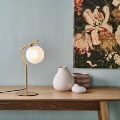 Muno Candeeiro De Mesa Dourado><noscript><img width=