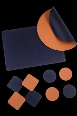 Nappa Individual Preto, Castanho><noscript><img width=