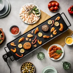 New Plancha Placa De Grelhar Xxl Preto><noscript><img width=