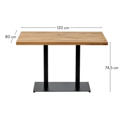 Oak Mesa De Jantar Natural><noscript><img width=