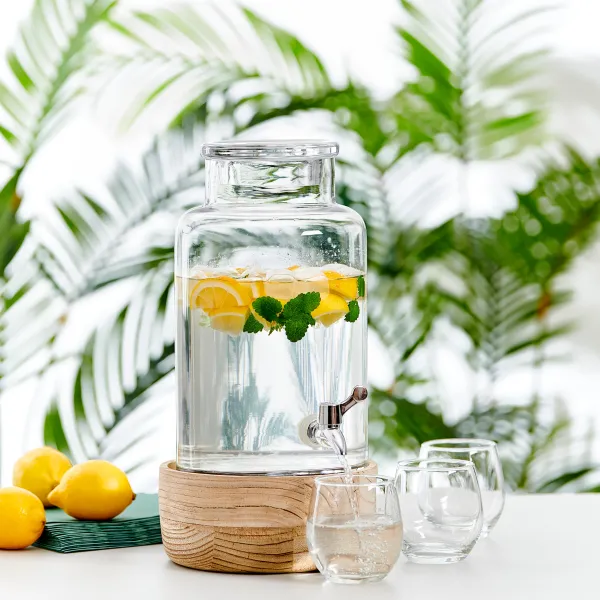 Puri Recipiente Bebida Com Torneira Transparente>CASA Discount