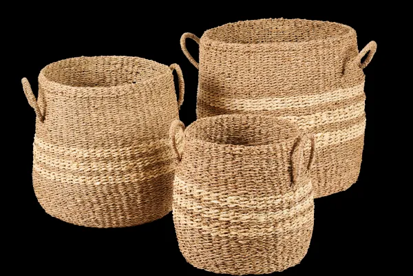 Rayas Cesto M Natural>CASA Outlet