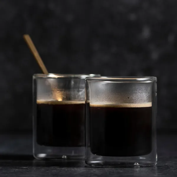 Relax Copo Parede Dupla Conjunto De 2 Transparente>CASA Sale