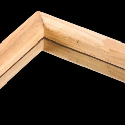 Rubberwood Espelho Natural><noscript><img width=