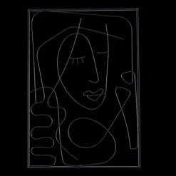 Se Orita Decora O De Parede Preto>CASA Fashion