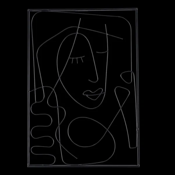 Se Orita Decora O De Parede Preto>CASA Fashion