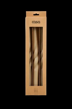 Spiral Conjunto De 3 Velas Taupe>CASA Best