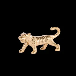 Tiger Tigre Decorativo Dourado>CASA Outlet