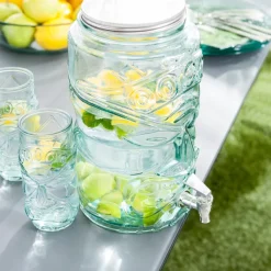 Tiki Recipiente Para Bebida Transparente><noscript><img width=