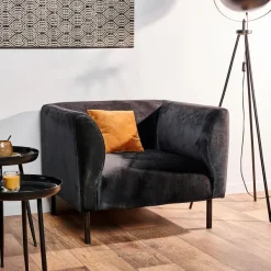 Tilly Poltrona F Brica:Veludo Preto><noscript><img width=