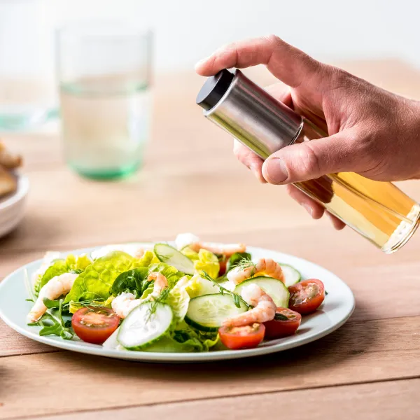 Vinaigre Pulverizador Azeite, Vinagre Preto, Prateado, Transparente>CASA Discount